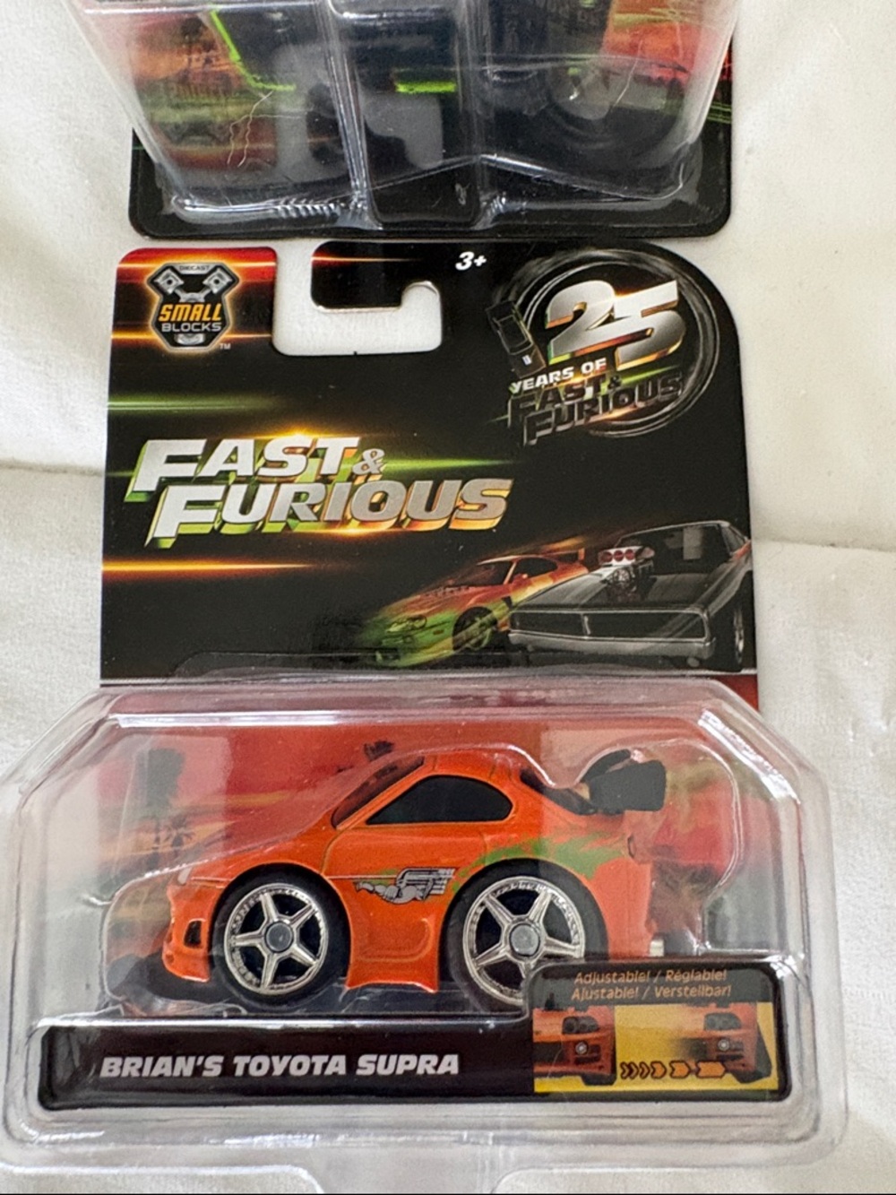 Die-Cast Toy Car 4-Pack — Blue, Green, Orange, Red - Picture 4 of 7